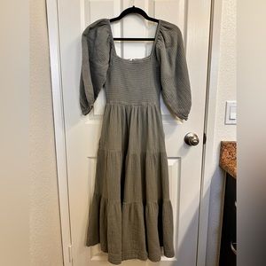 Neuflora Vermont Dress - Dusty Eucalyptus